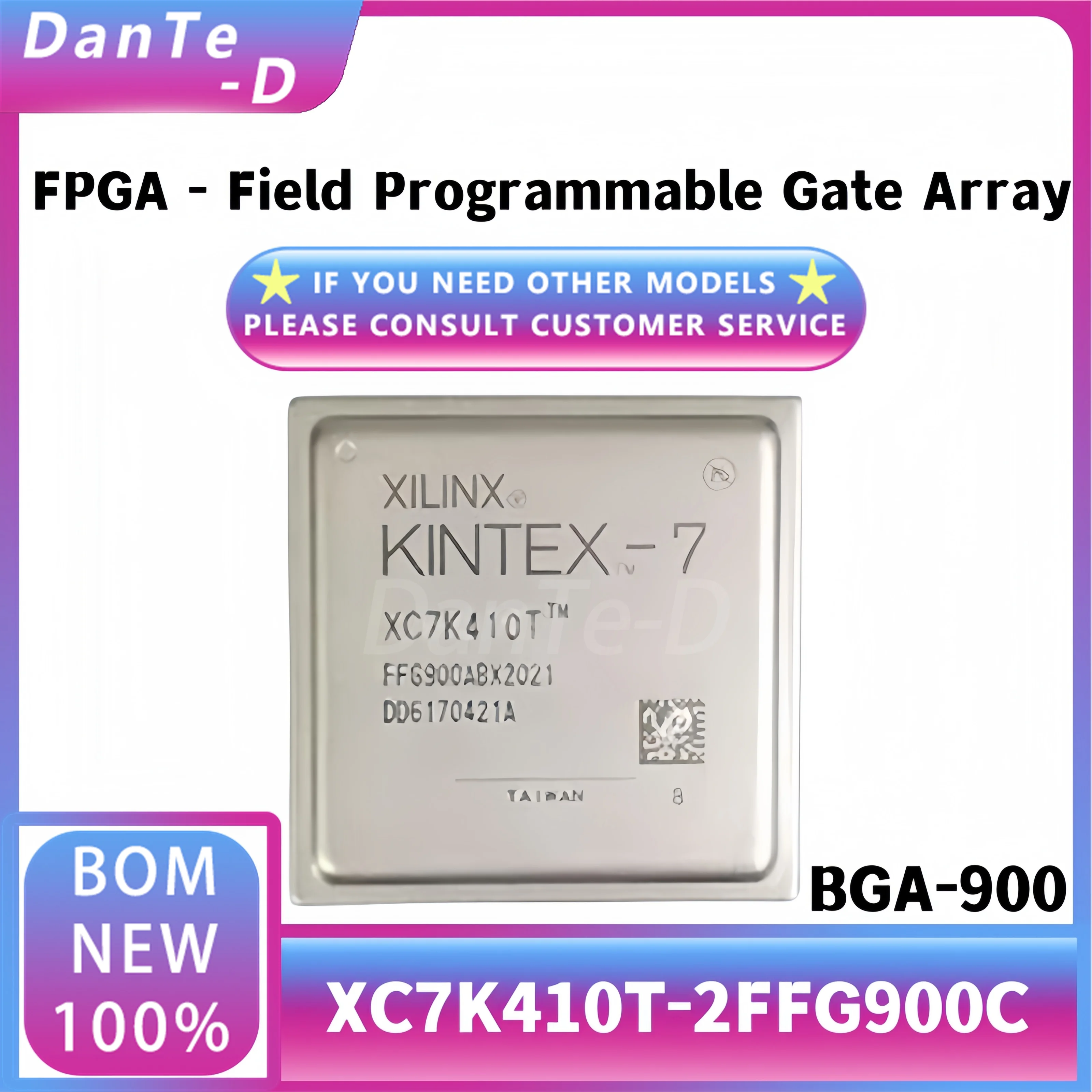 XC7K410T-2FFG900C XC7K410T-2FFG900I Programmable Logic Device BGA-900 Original Authentic