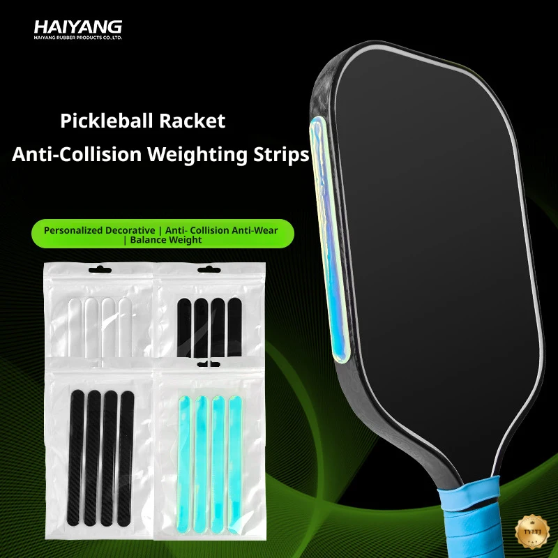 Pickleball Racket Weighting Strips, Bumper Guard, Protect Paddle Head, Prevent Scratches, Paddle Decoration Weight Adjustment