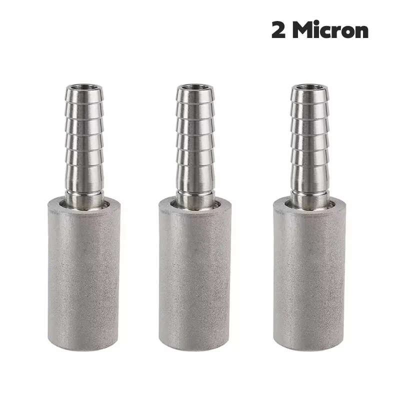 3 Pcs x 2 Micron Diffusion Stone,Homebrew Beer Quick Carbonated Oxygenation Aeration Stone For Wine Making,Soda Water, Aquarium