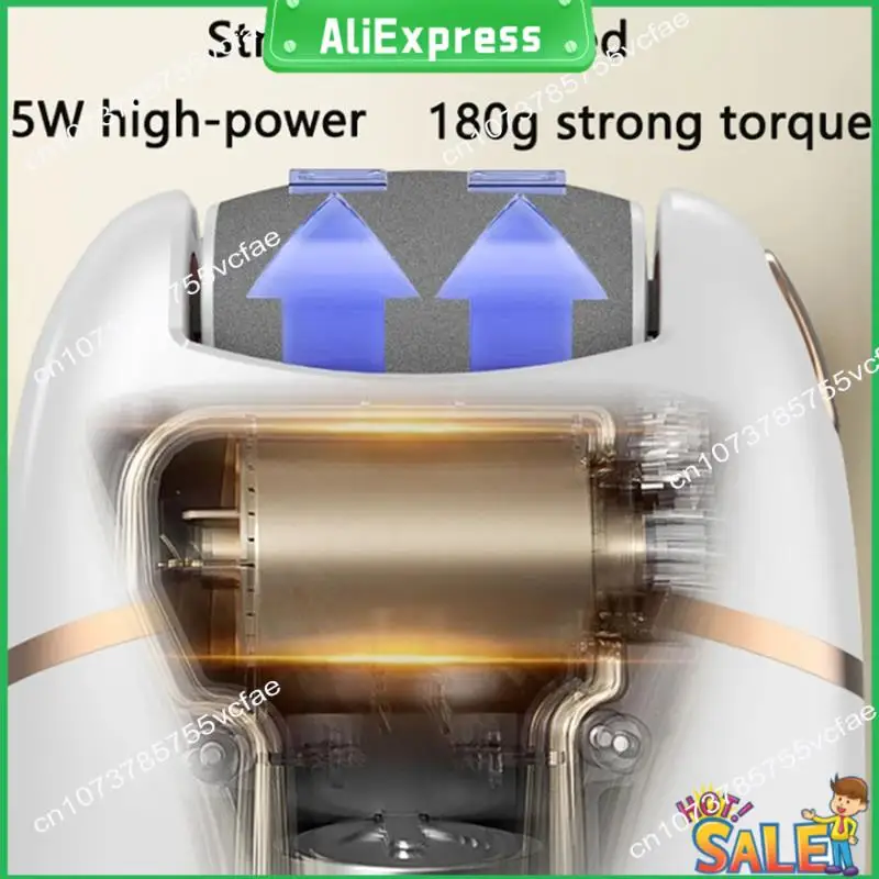 A04R Pediküre-Werkzeuge, professionelles Fußpflege-Werkzeug mit 2 Schleifköpfen unterschiedlicher Dicke