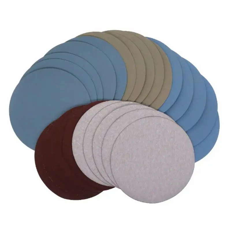 

-[33A Tvdae] 25Pcs Water Grinding Abrasive Paper 125Mm 5Inch Grit 1000 /2000 /3000 /4000/ 5000 Sandpaper Pad Hook Loop Sanding D