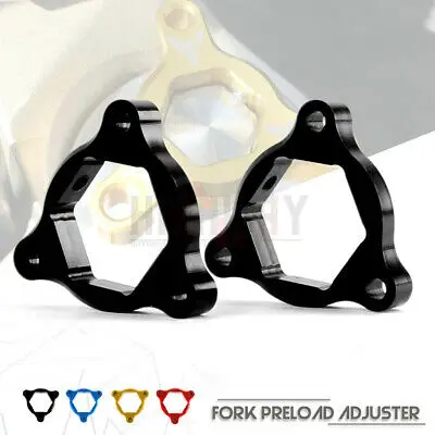 

Adjuster 22MM Concours Motorcycle CNC Suspension Fork Preload Adjuster for BUELL XB12 ALL Models up to 2008 XB9 ALL Year