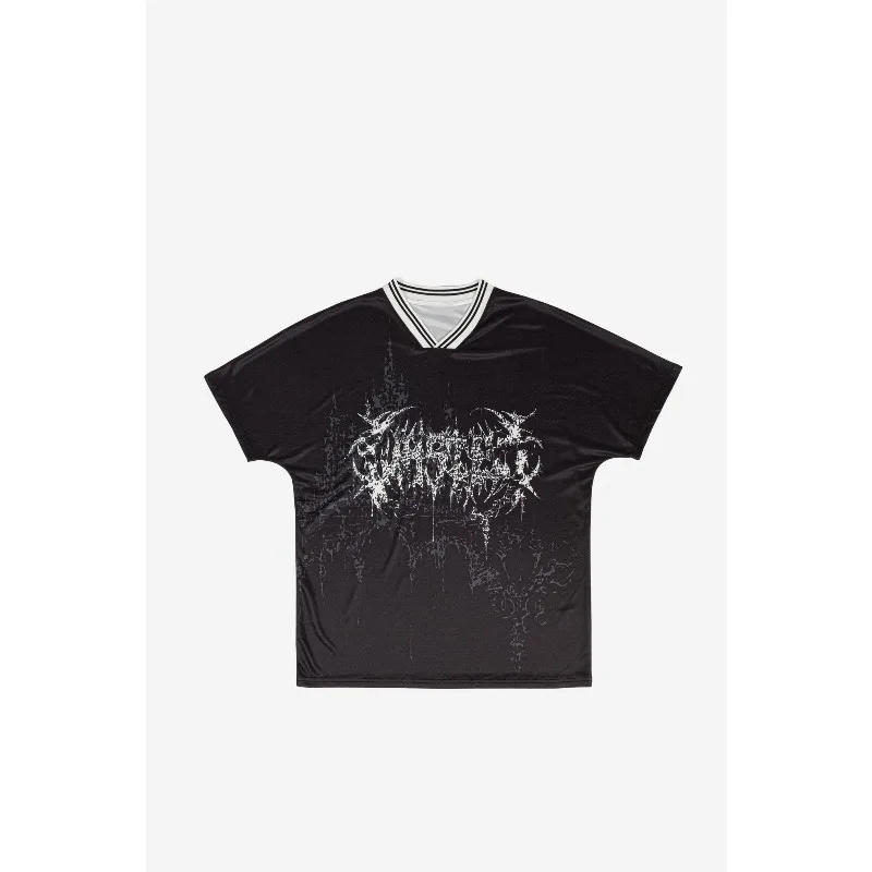 Maillot de Football Stronghold – WASTED PARIS, Camiseta con estampado digital 3D, camiseta deportiva informal transpirable de manga corta