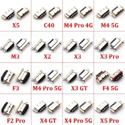 5Pcs New USB Charging Connector Port Dock Charge Flex Cable For Xiaomi Mi Poco F1 F2 Pro M3 F3 X3 NFC X3 Pro Charging Port