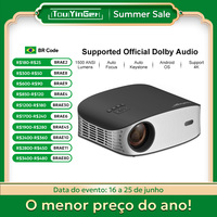 Touyinger ET32 1500ANSI Full HD 4K Projector  5G WIFI Home theater Media Video Player Smart Beamer