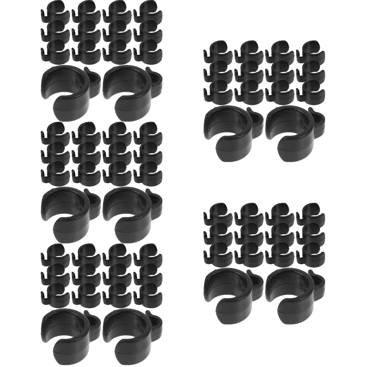 

5pcs cable clip cable holder mic stand cable clip cellphone stand cable holder cable fixing clip cable clamp