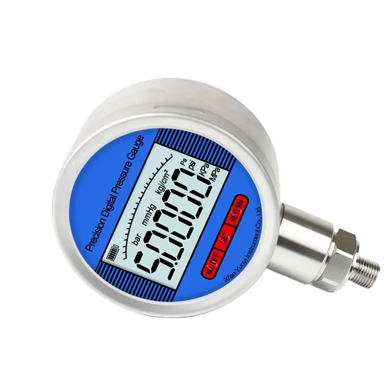Factory Wholesale High Gas Water Column Low Fitting Differential 5000Psi Manometer for Refrigeration Pressure Gauge Hydraulic