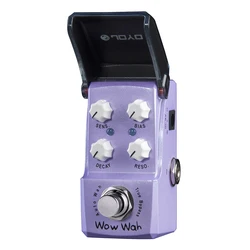 JOYO JF-322 WOW WAH Auto-wah Guitar Effect Pedal Wide Range Dynamic Wah Pedal with Sens/Bias/Reso/Decay Knobs