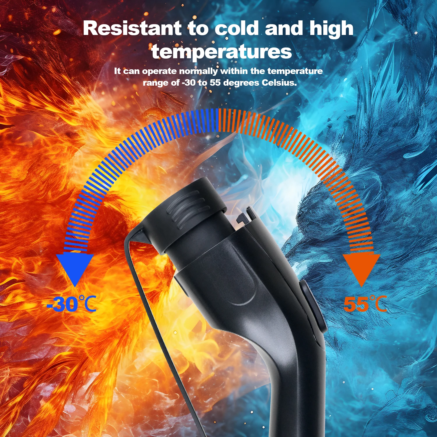 Kolanky 16A/32A GBT EV شاحن التوصيل سيارة كهربائية شحن بندقية رئيس 3.6kw /7.2kw/11kw /22kw 1P/3P شاحن EV GBT ذكر التوصيل IP67