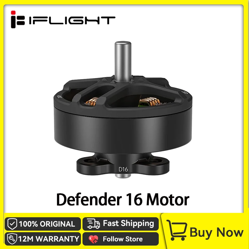 iFlight Defender Motor 16/20/25 1002 1204 1404 Brushless Motor CW CCW For RC DIY FPV Racing Drone