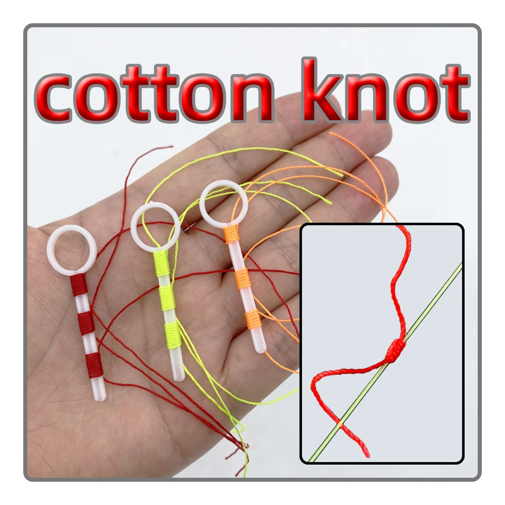 Cotton Thread Knot Fishing Gear Rocky Fishing Sea Fishing Cotton Thread Knot Stop Line Cotton Thread Knot Fishing Gear Supplies