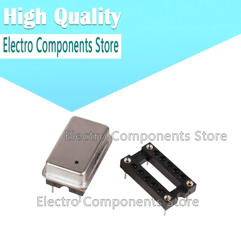 

DIP14-4pin Active Crystal Oscillator Gold-plated IC Socket VCXO & TCXO DIP4/8/14