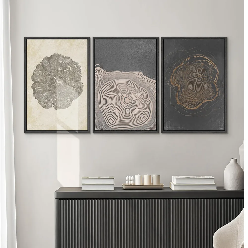 Abstract Wood Round… - image