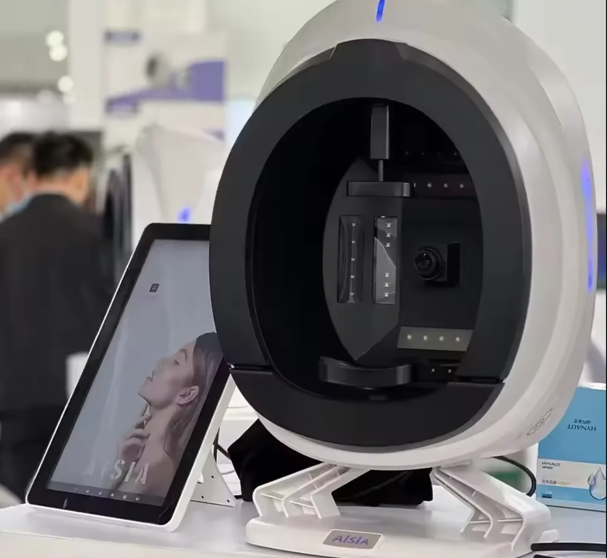 Macchina industriale per l'analisi e il rilevamento della pelle del viso AISIA da 36 milioni di pixel ad alta definizione Tecnologia di imaging a 9 spettri