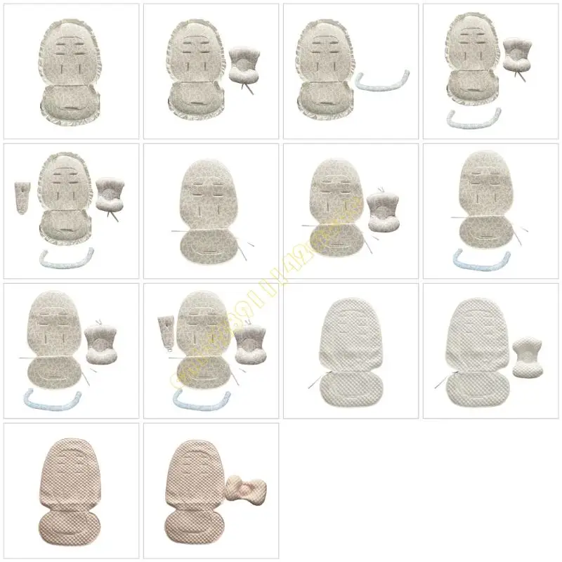 

Comfortable Travel Baby Strollers Cushion Summer Ice Silk Cooling Pad DXAD