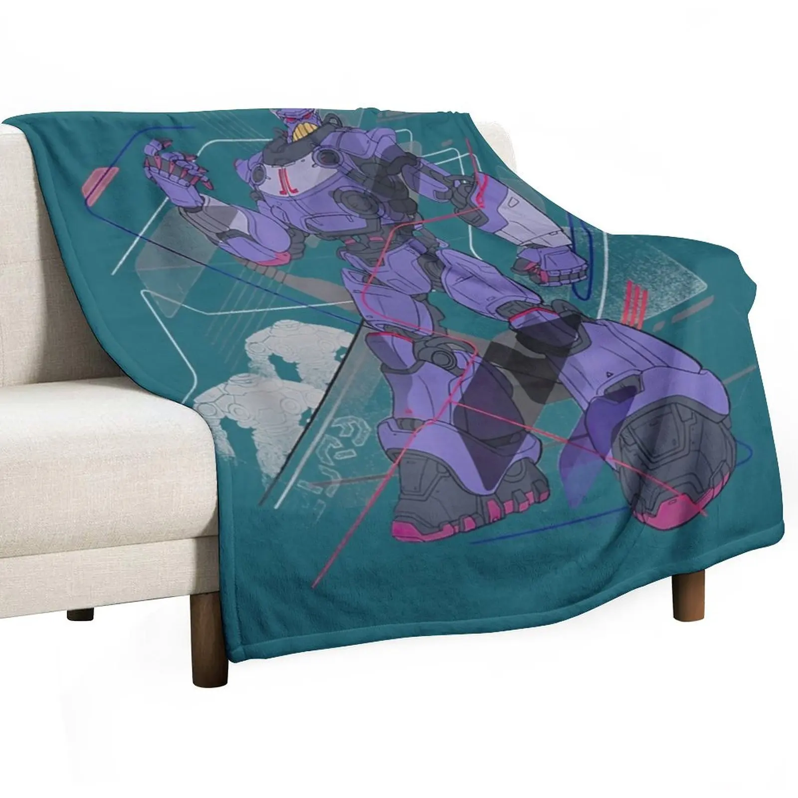 

Emperor Zurg Villain Throw Blanket Cozy Sofa Blanket for TV Watching Napping