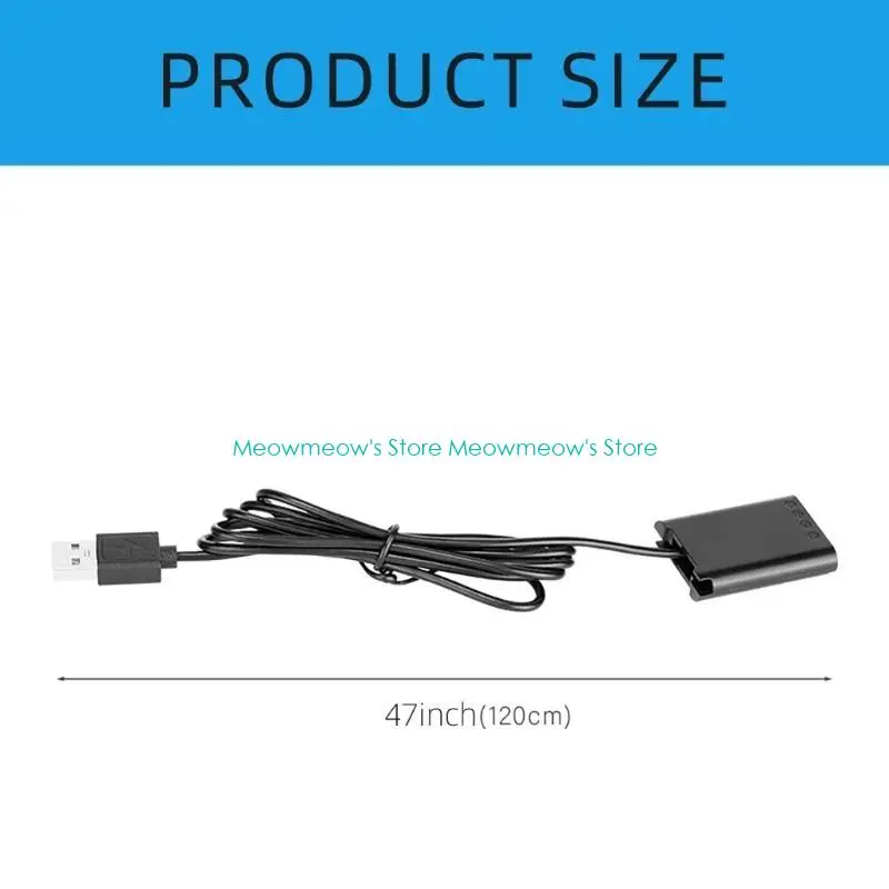 ZV1 AS100V 카메라 전원 용 W91A USB 더미 배터리 어댑터