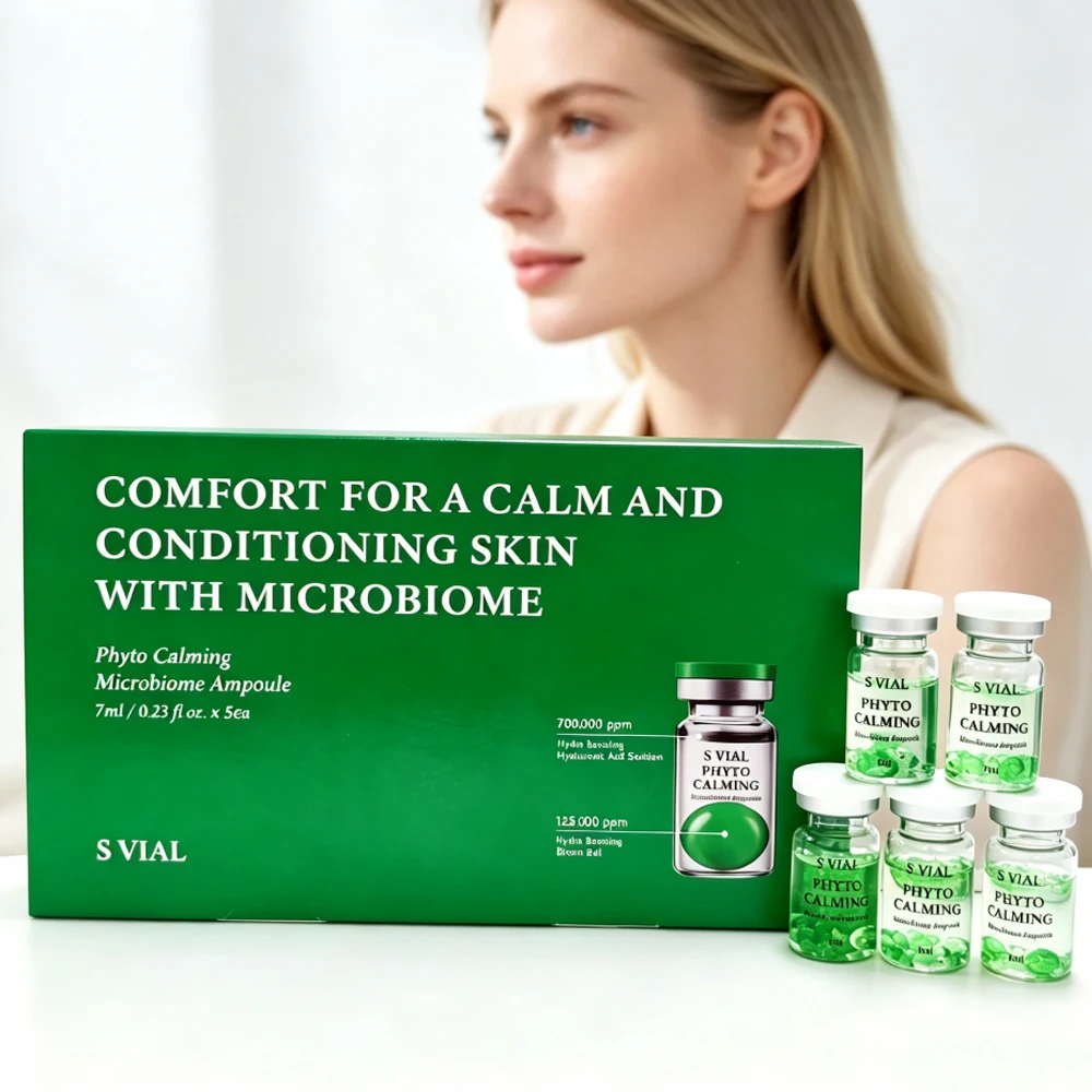 7ml Hyaluronic Acid Vita Balanced Moisturize Soothes Essence Deep Hydration Kit Microbiome Ampoule Skin Booster Skin Care