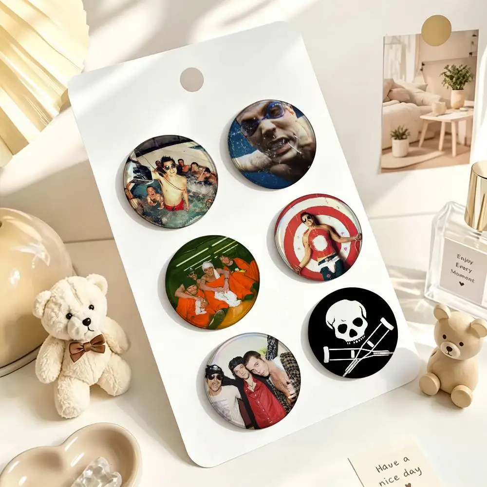 Jackass Best and Last J-Jackass  Custom Enamel Pin Badges 25mm 32mm 44mm 58mm Backpack Hat Decor Toys Gifts