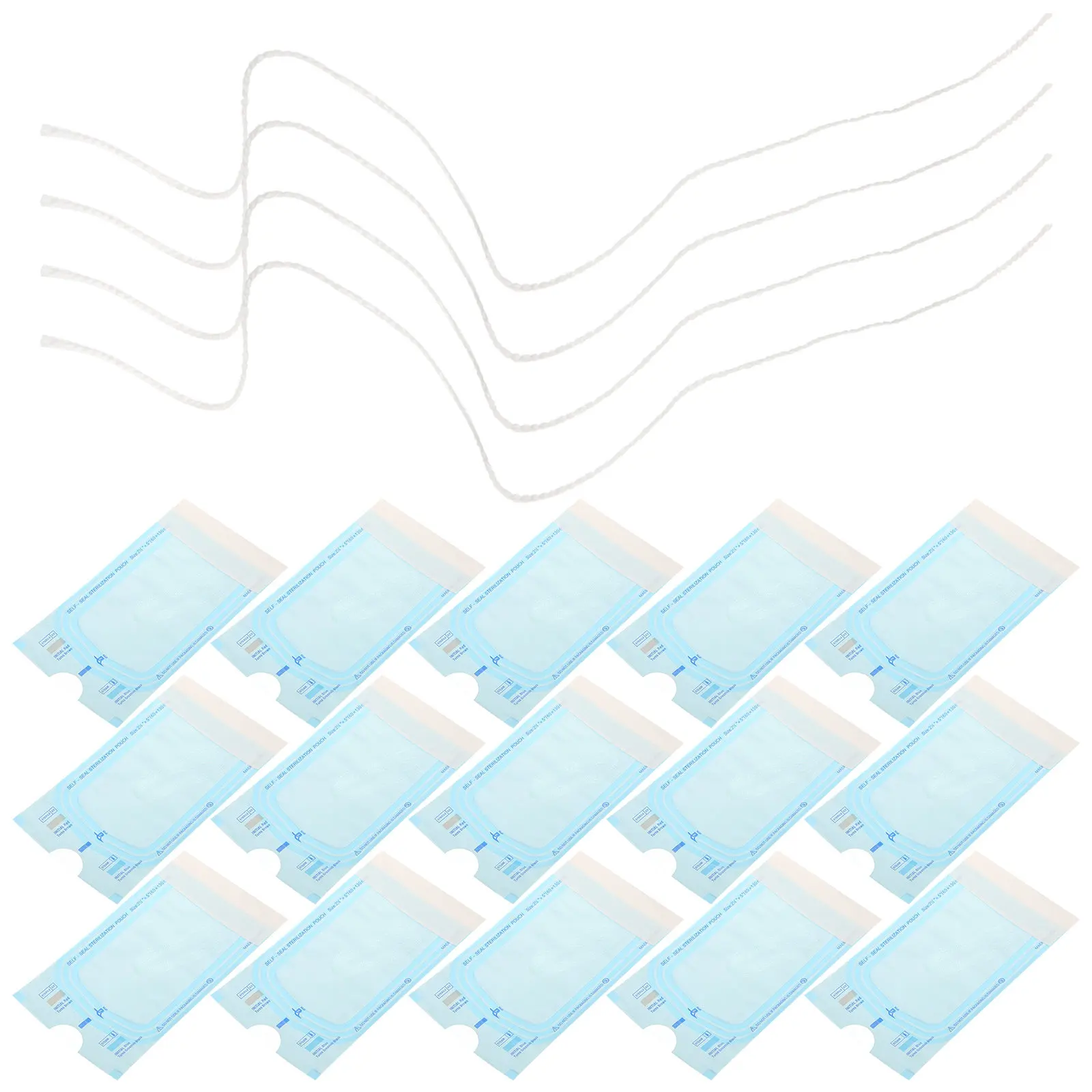 15Pcs Soluble Face Protein Threads for Anti-Wrinkle Lifting, Elasticity Boost & Serum Absorption