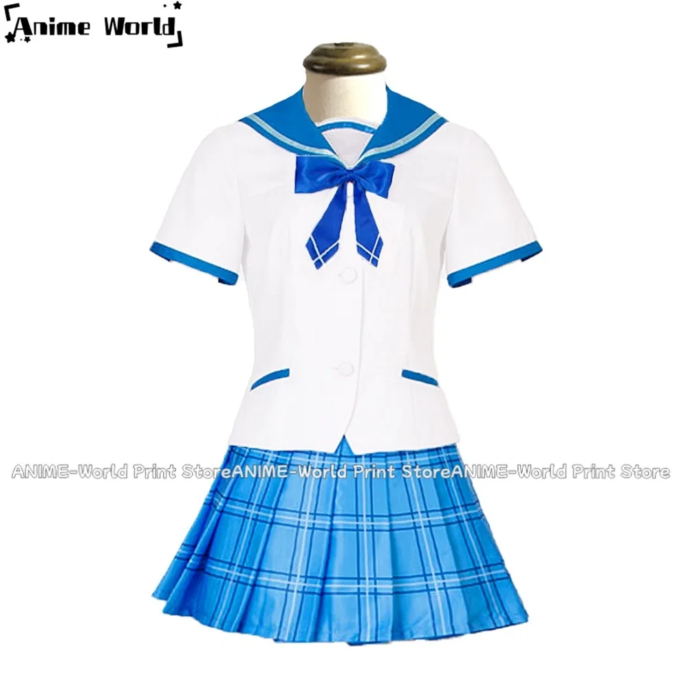 

《Custom Size》Unisex Anime Cos Himeragi Yukina Cosplay Costumes Outfit Halloween Christmas Uniform Suits