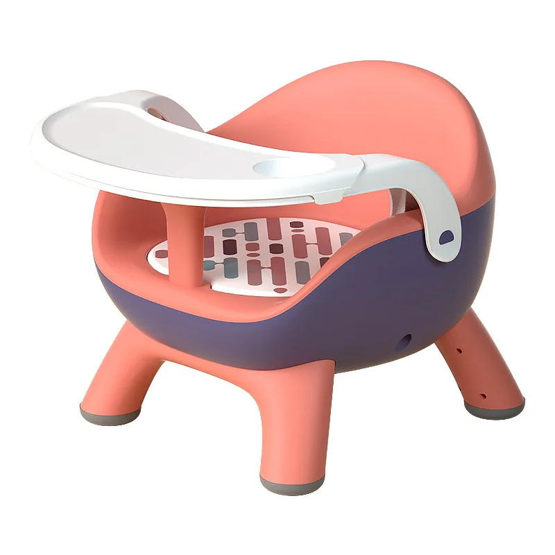 2023 new Baby High Chair for Toddlers Kids Feeding Height Convertible with Removable Tray