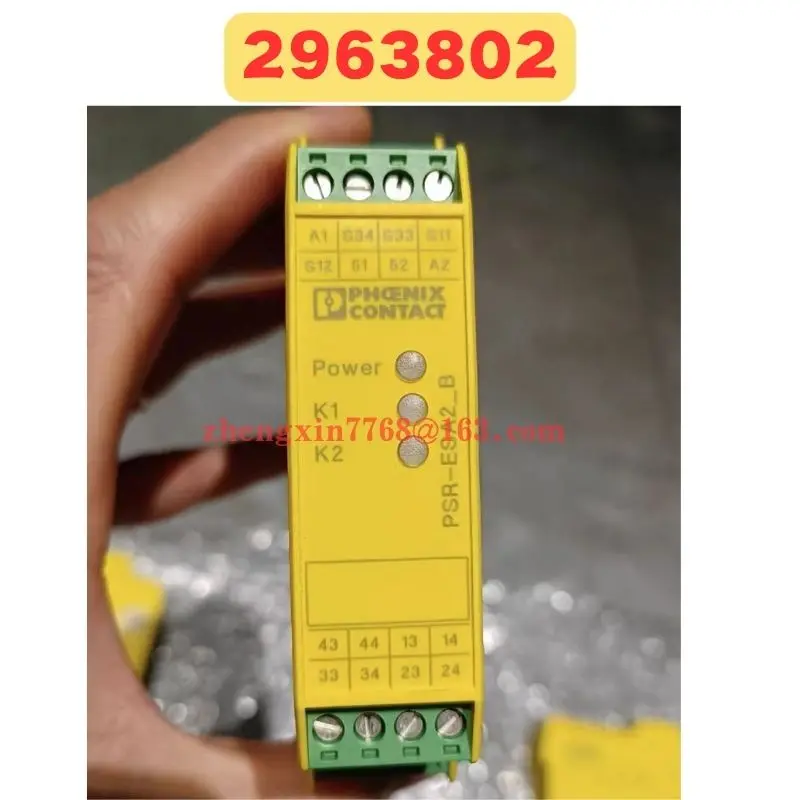High-quality Goods Used Safety Relay 2963802 PSR-SCP-24UC/ESA2/4X1/1X2/B Normal Function Tested OK