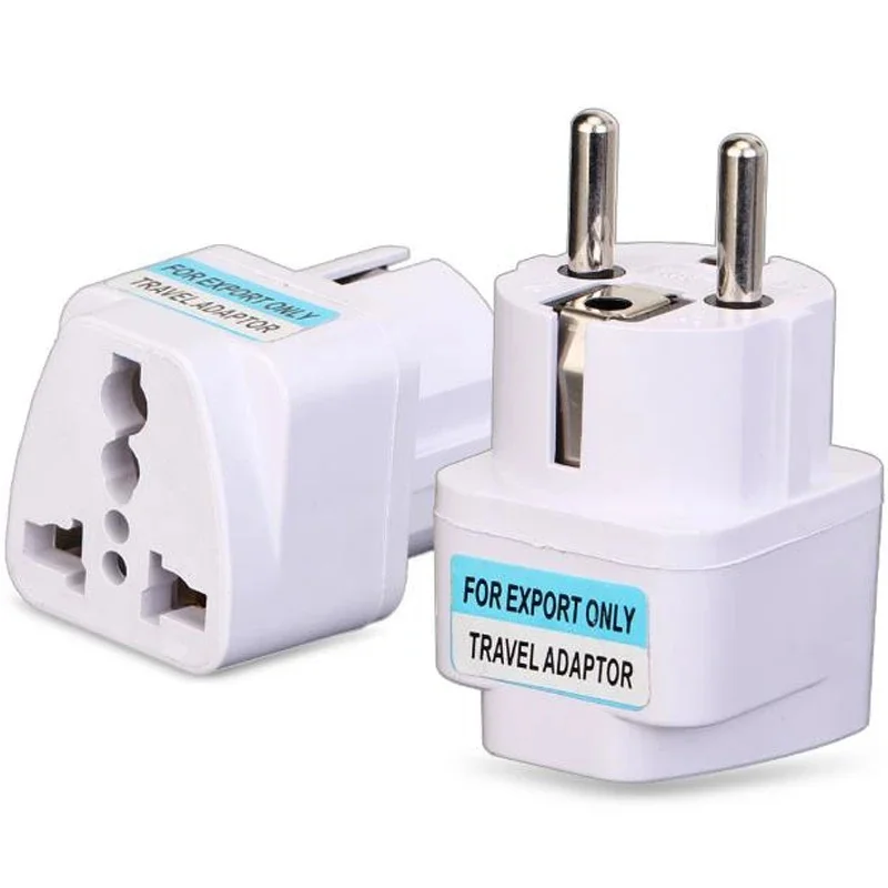 1pc Universal EU US AU UK Socket Adapter Plug Converter German France South Africa India Russia Brazil Travel Adaptor Plug 10A