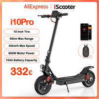 iScooter i10Pro 10 inch Electric Scooter 800W 15Ah Scooters 45km/h Electric Kick Scooter 60KM Range Powerful Scooters with APP