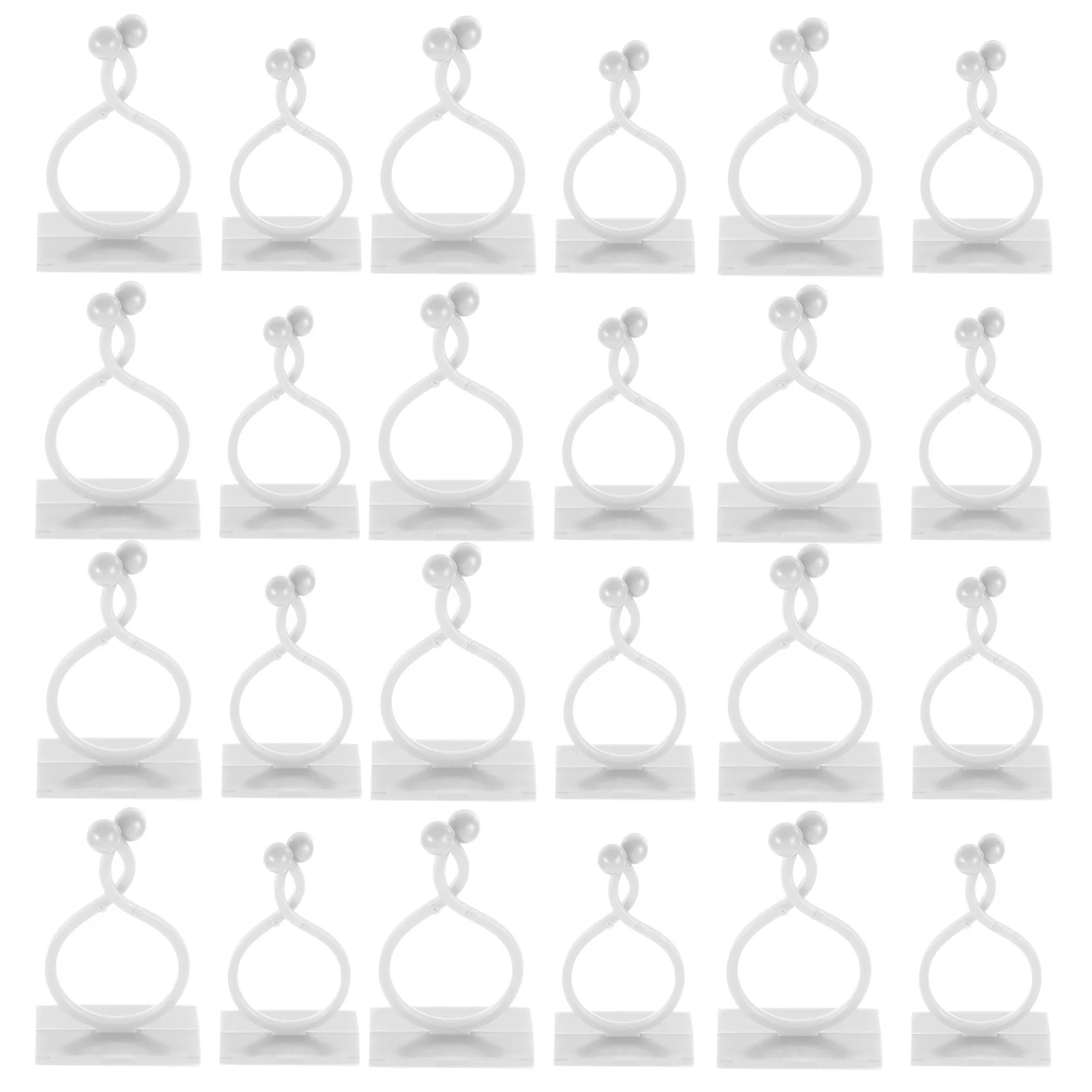 

120Pcs Transparent Vine Binding Clips Nailfree Plant Wall Support Adjustable Climbing Plants Organizer Hooks for Indoor Balcony