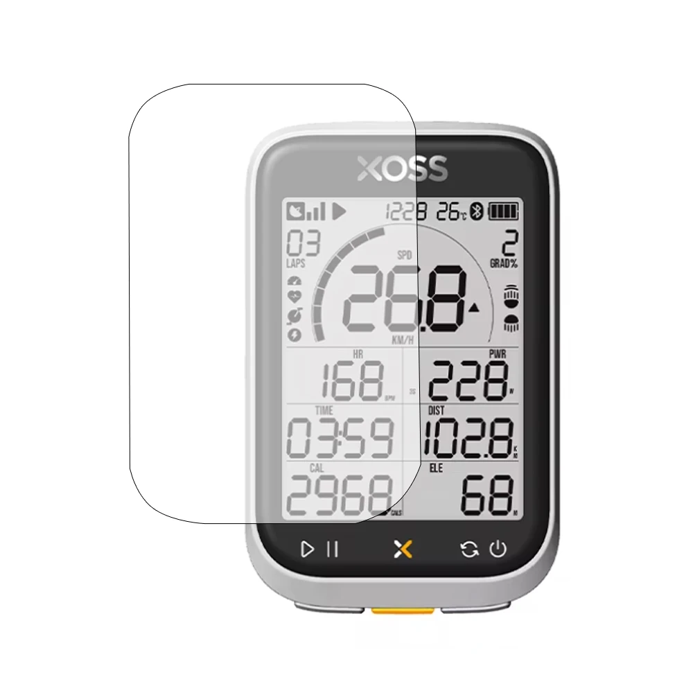 3pcs Soft Protective Film Guard For XOSS G3/Plus/G3+ Bicycle GPS Bike Computer G/G+ Gen 3 Screen Protector Cover Accessories