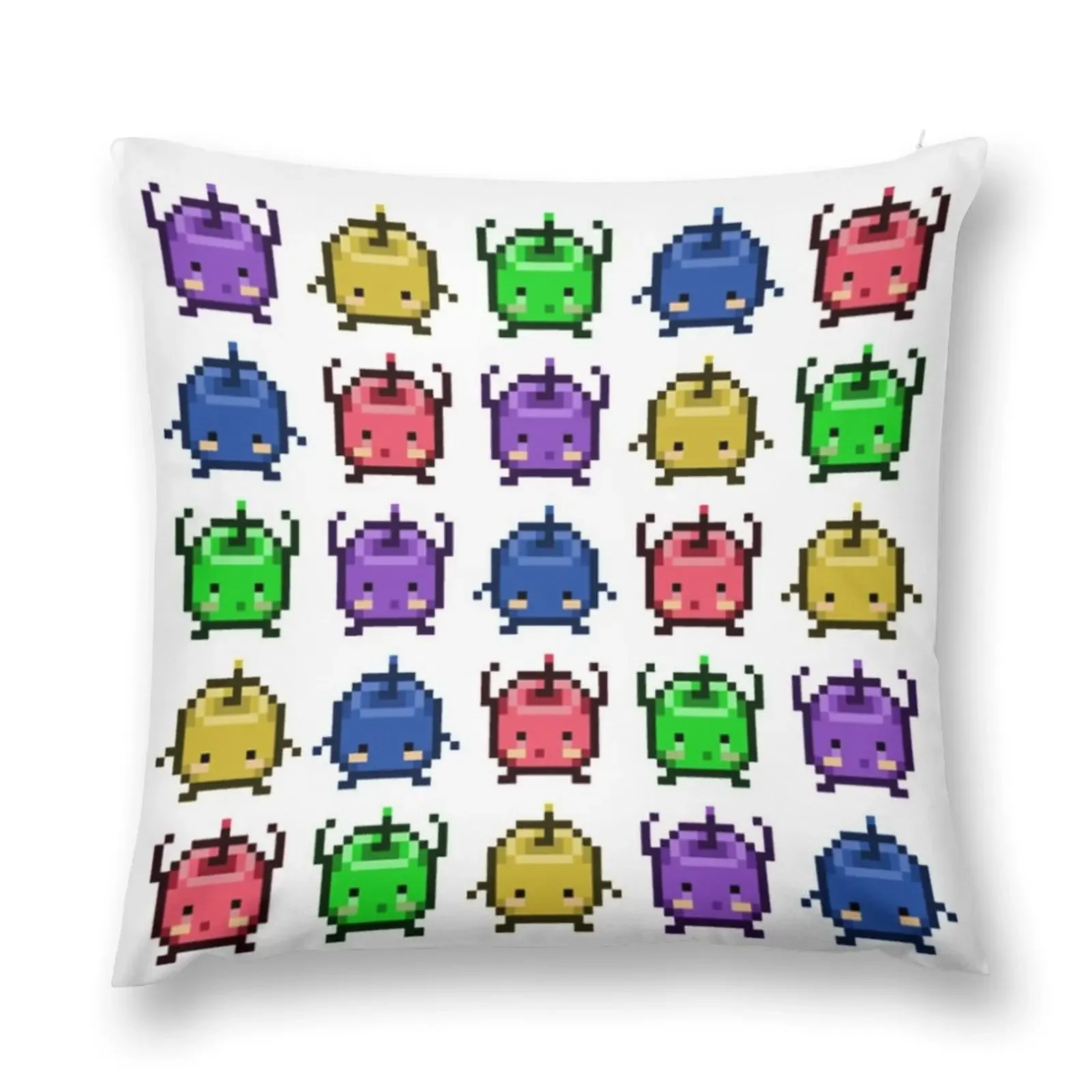 

Stardew Valley Junimo Party Throw Pillow bed pillows Elastic Cover For Sofa pillow