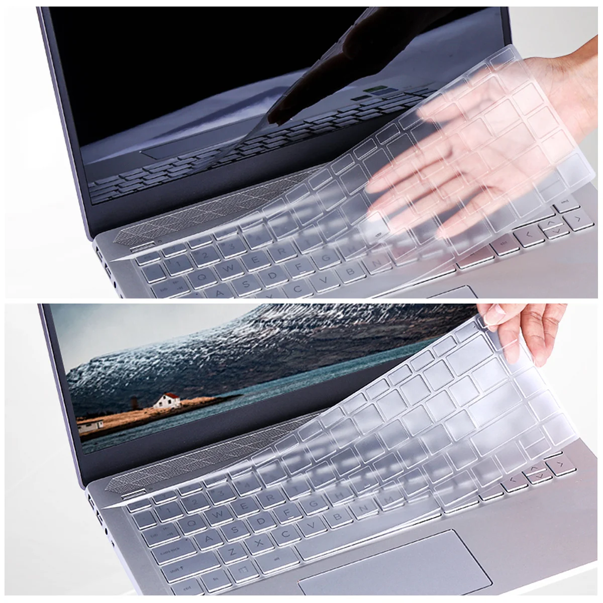 

5Pcs Keyboard Cover for 13 15Pro Models Premium Tpu Protective Film Dirt Resistant Water Splash Proof Lightweight Breathable