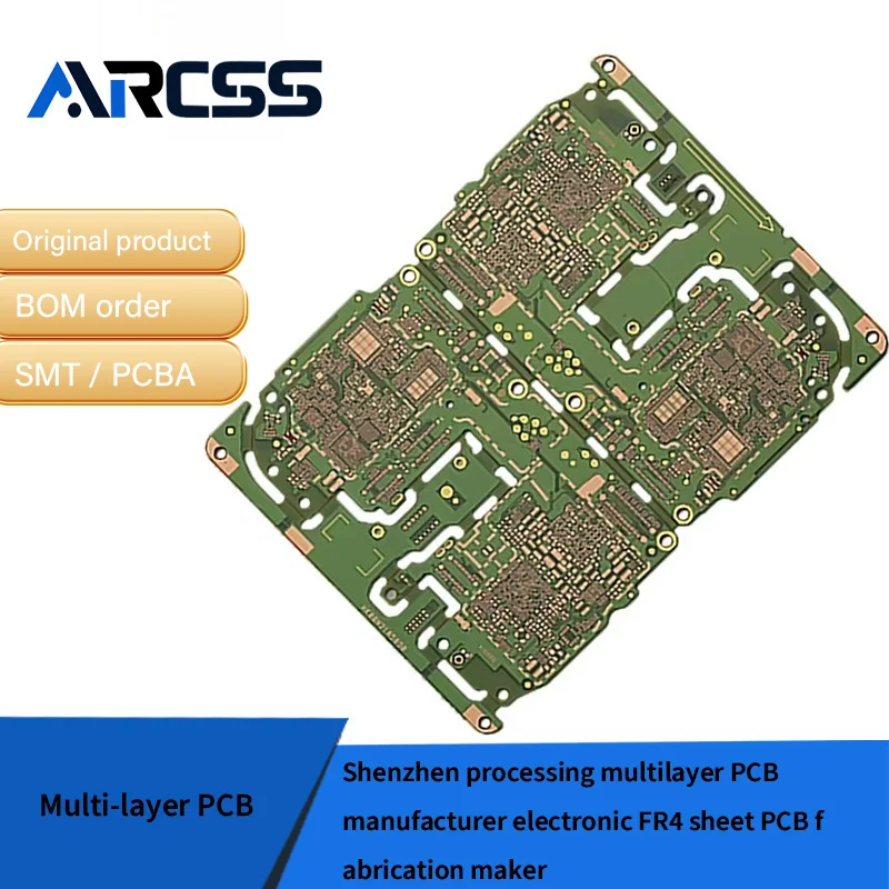 

Shenzhen processing multilayer PCB manufacturer electronic FR4 sheet PCB fabrication maker