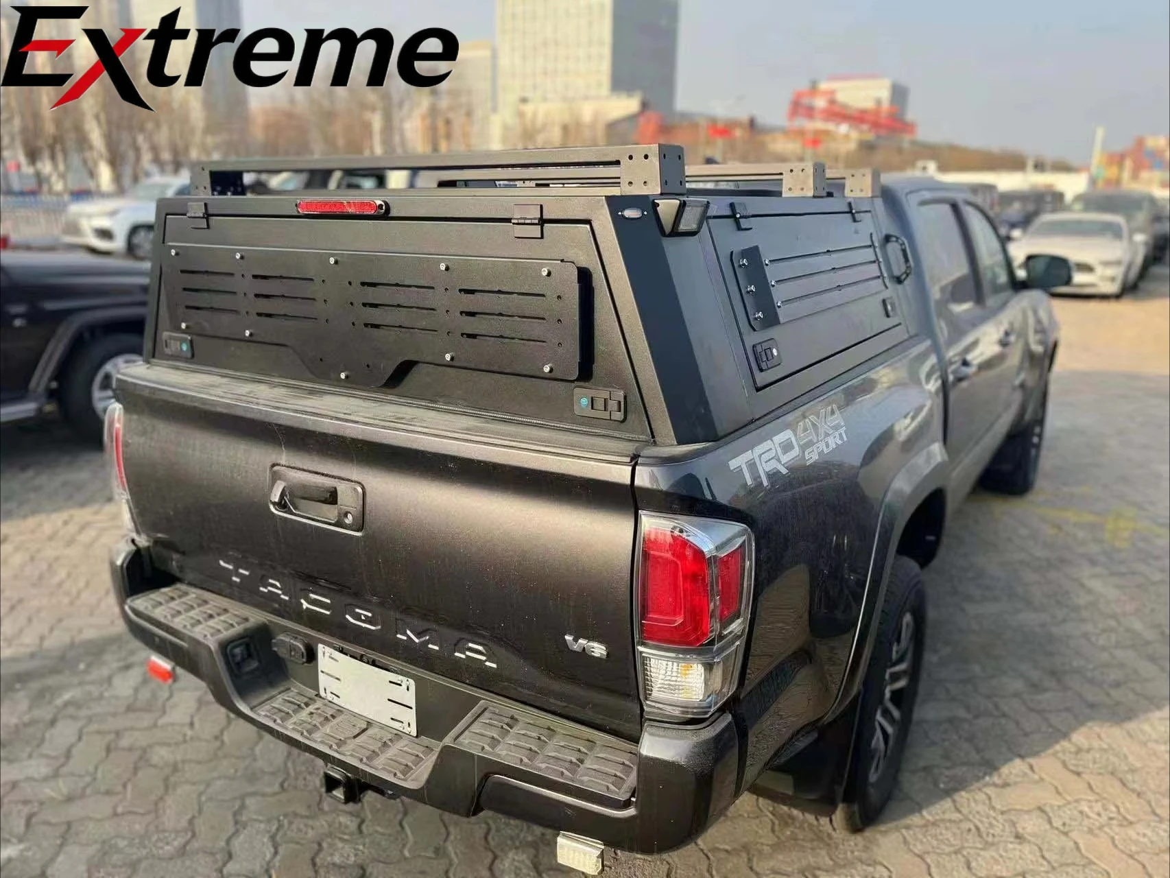 extreme:Aluminum Alloy Pickup Topper Canopy Fit Top Tents