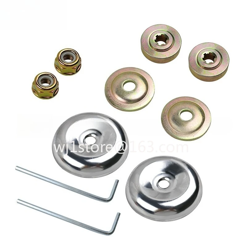 Lawn mower work head accessories 4-piece set Plate protective cover screw ST gearbox accessories