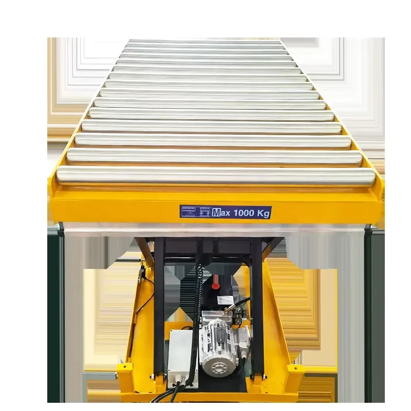 High Quality SAGA FIRST Electric Hydraulic Stainless Steel Table New Stationary Scissor Lift Platform with 6m Max Height