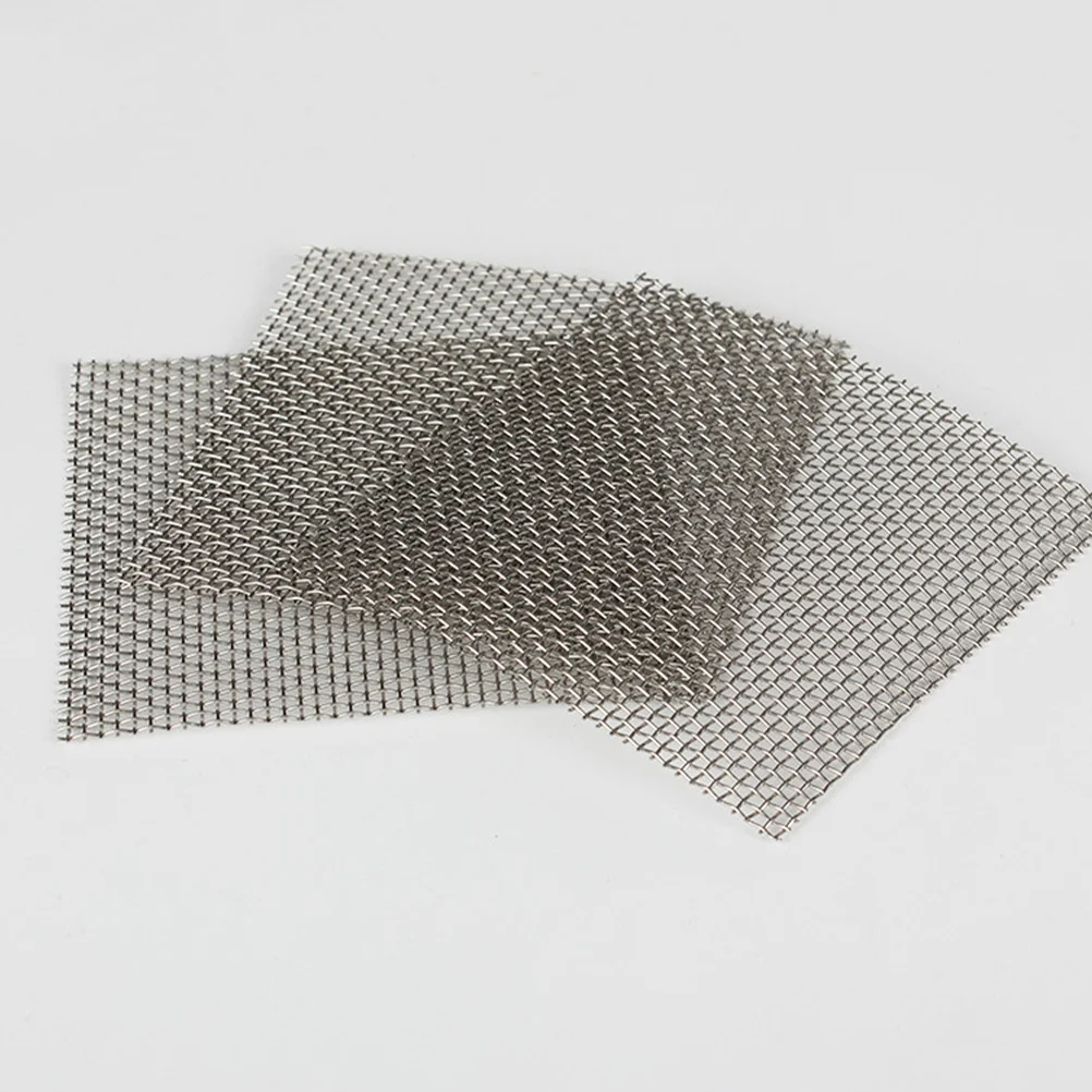 

15 Pcs Stainless Steel Mesh Pad Underwater Plant Aquarium Grass Fixed Net Fish Tank Decor Water Grass Square Hole Anti Rust