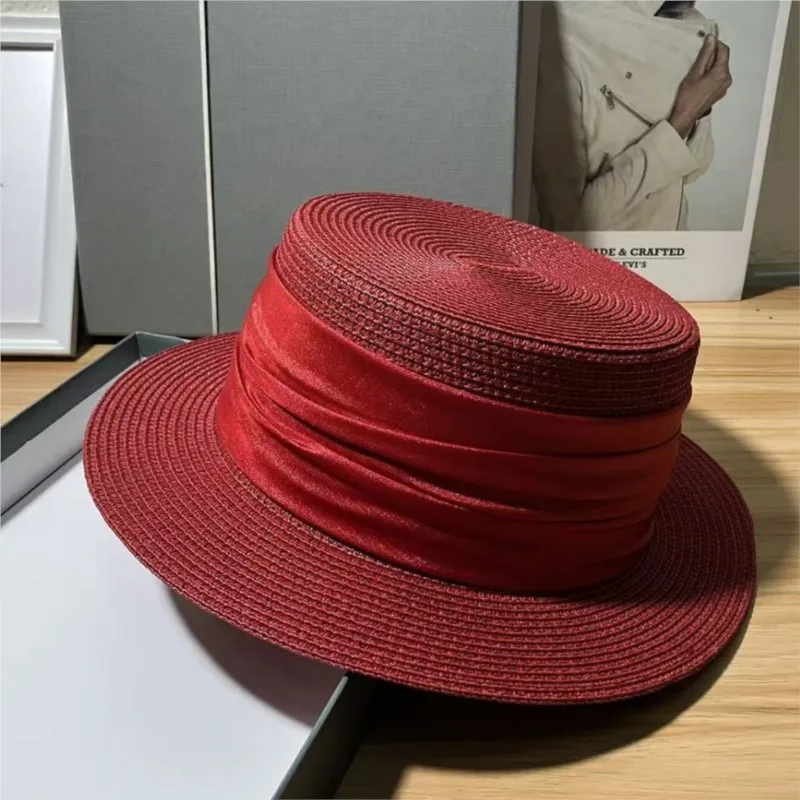 New sun-protective hat flat-top women's sunshade top