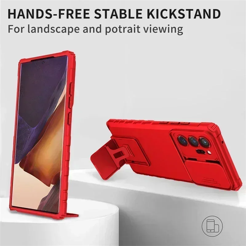 سامسونج غالاكسي نوت 20 الترا حالة الهاتف المحمول ، الغطاء الخلفي مع حماية الكاميرا الشريحة