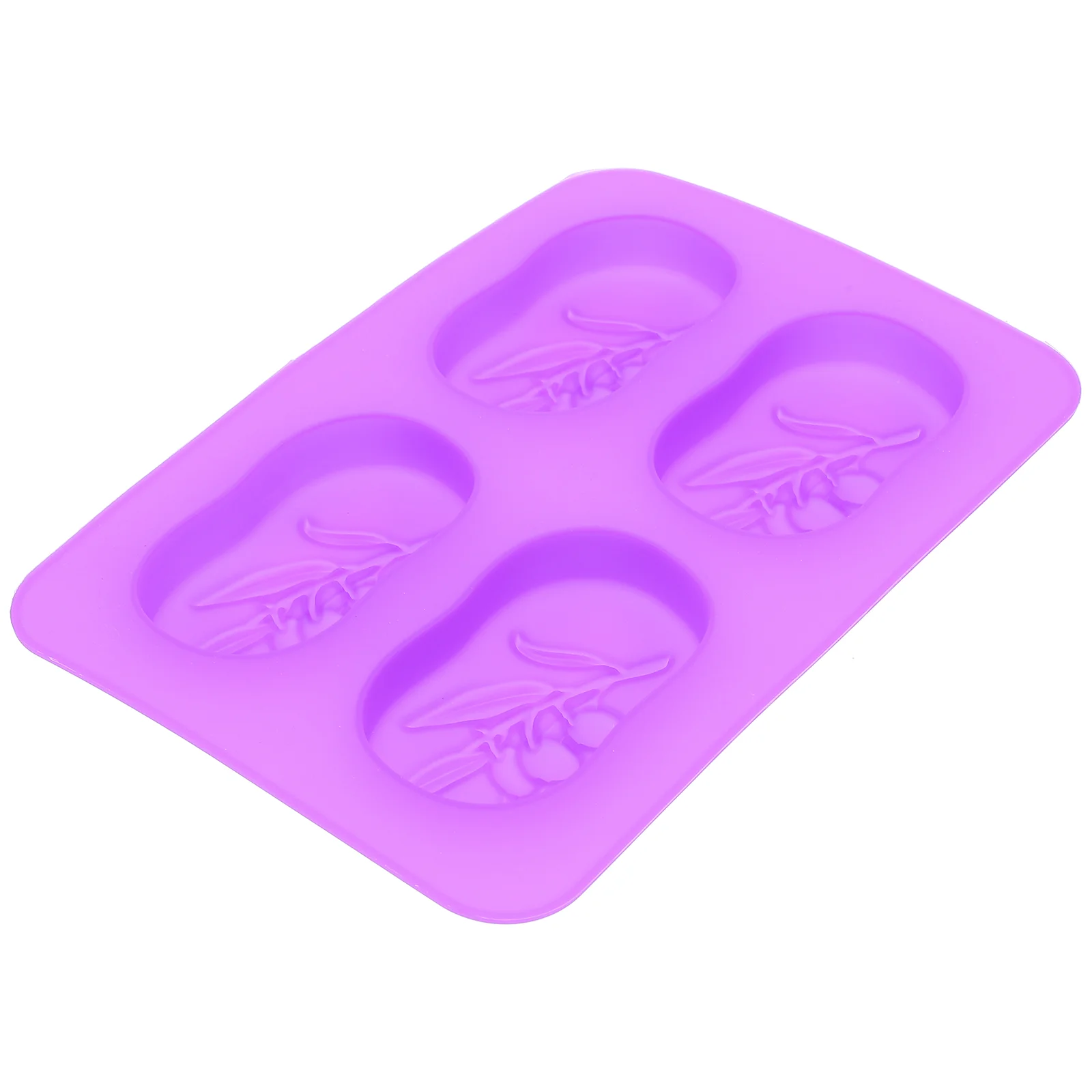 Handmade Soap Mold Olive Round Ice Cube Tray Molds Home Decor Silicone Child