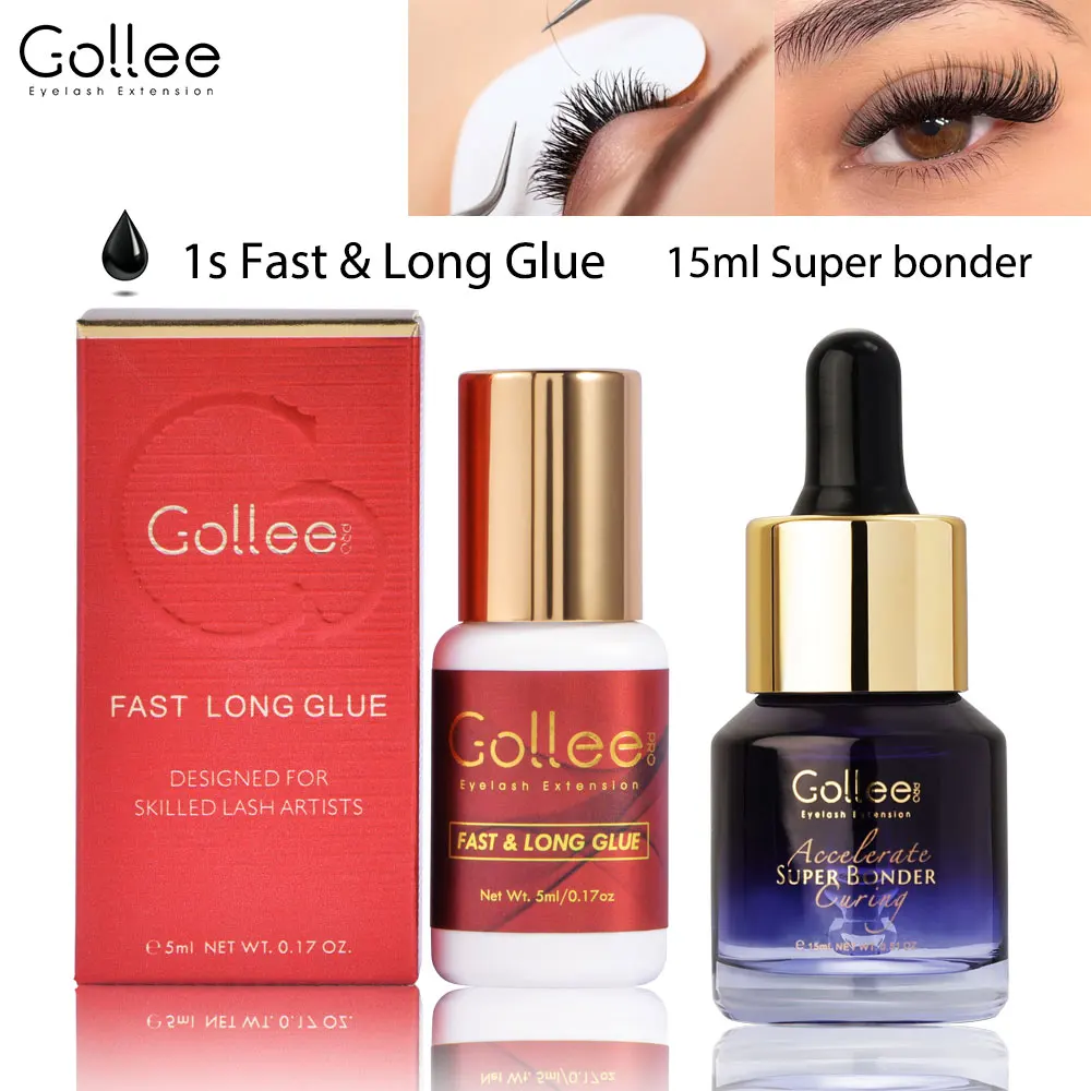 

Gollee 1s быстросохнущий клей для наращивания ресниц 5 мл клей для прививки ресниц клей для наращивания ресниц водостойкий Super Bonder инструменты для макияжа