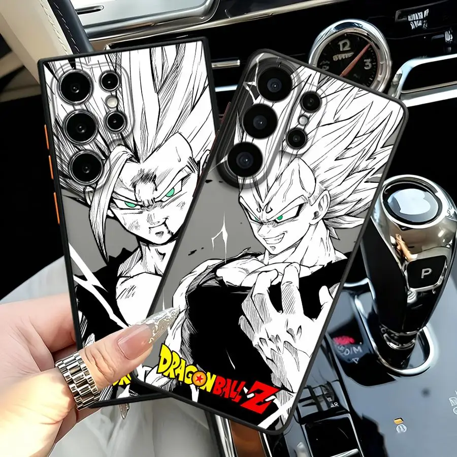 Case for Samsung Galaxy S26 Note 20 Ultra 10+ S25 Ultra S23 FE S24 Plus S20 FE S21 S22 Funda Back Phone Cover Dragon Gohan And