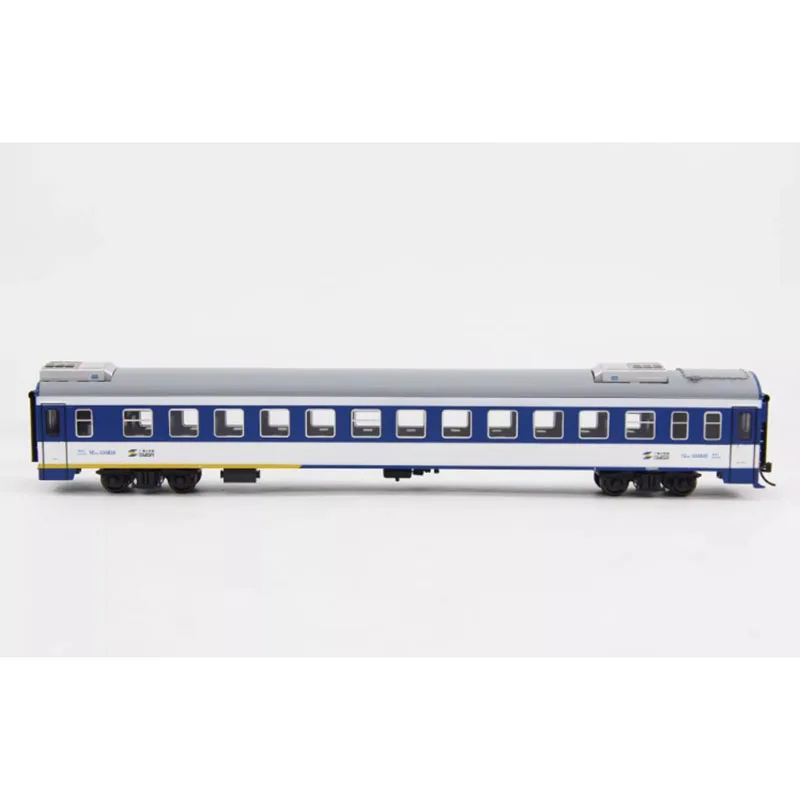 Modelo de tren de coche de pasajeros YZ25G para adultos, Colección estática de exhibición, juguetes para niños, Ferrocarril de China, escala 1/87