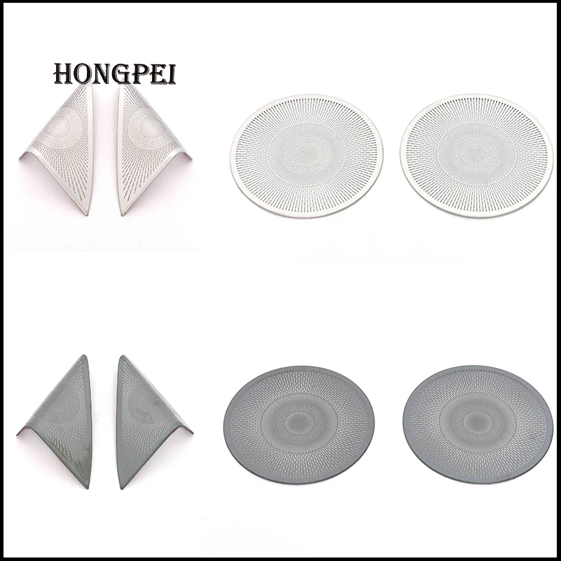 For Volkswagen Beetle 2013-2019 Interior Door Speaker Sound Ring Cover Sticker Trim Car Styling Molding Auto Accessories