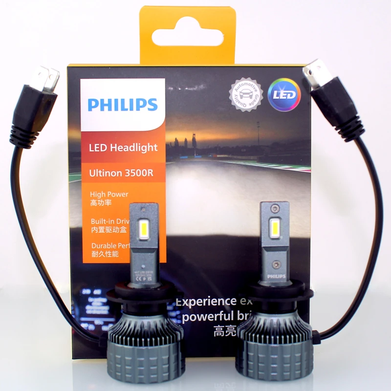 Philips LED H7 koplamp 12V / 24V 4200K 5700K 6000K 6500K helder witte automatische koplamp LED-lampen,