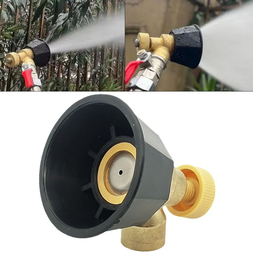 1 PC Atomizing Adjustable Sprayer Agricultural Sprinkler Nozzle Black Windproof Sprinkler Garden Watering Irrigation Tools