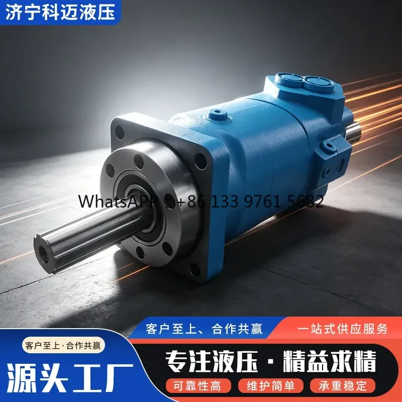 WSQ Cycloid hydraulic motor Sweeper oil motor replaces Eaton low speed high torsion cycloid motor