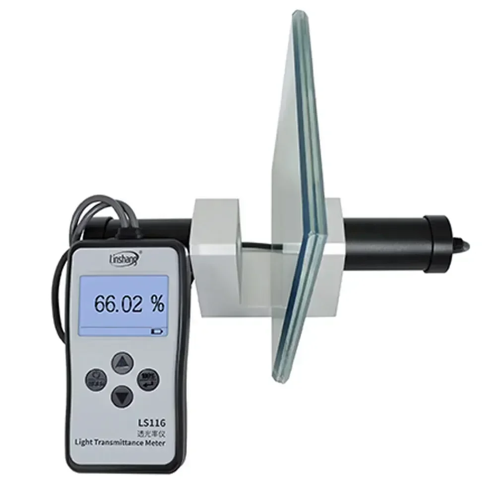 2026new newLS116 Visible Light Transmittance Meter Polycarbonate Laminated Glass Range: 0.001%-99.8% Parallel Path High