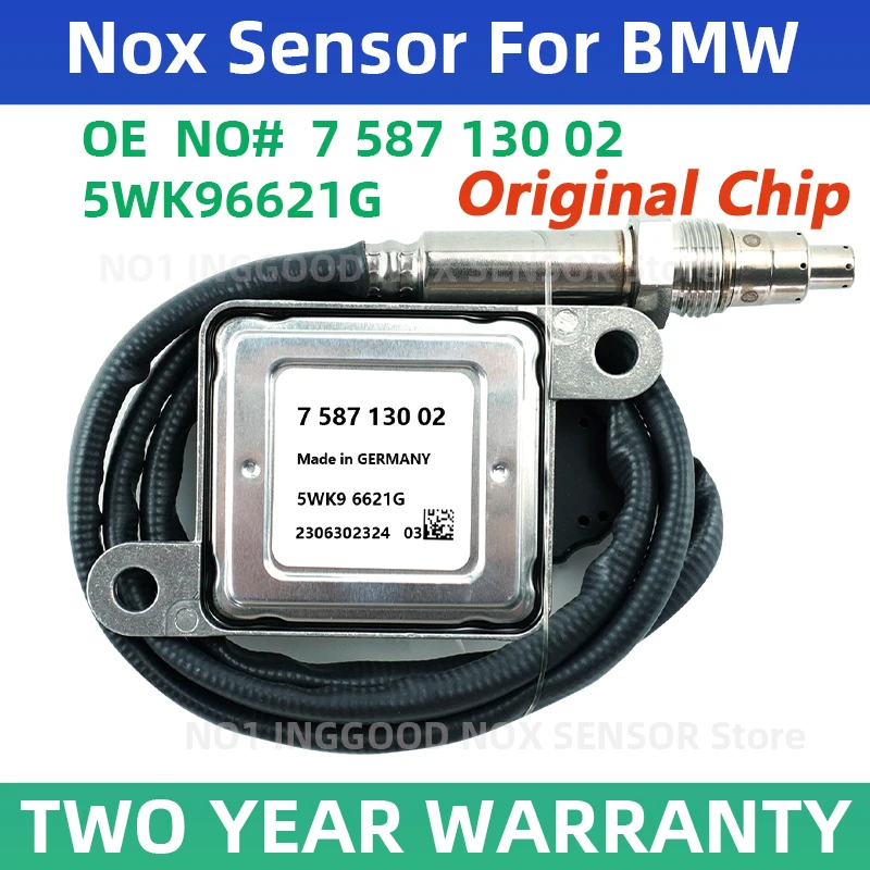 

758713002 5WK96621G 5WK9 6621G New Nox Sensor For BMW E81 E82 E87 E88 E90 E91 E92 E93 LCI N43 116i 118i 120i,316i 318i 320i